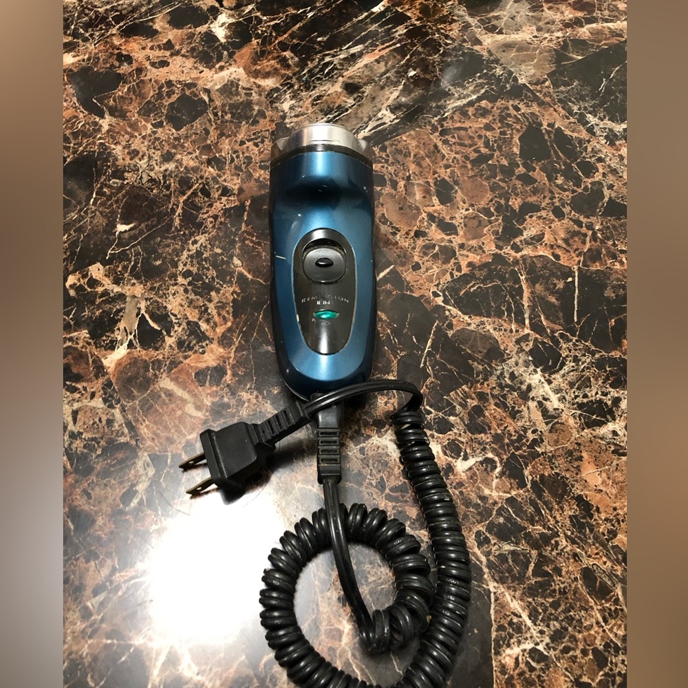 Remington R845 Rotary Shaver Corded Electric Shaver Metallic Blue with Charger